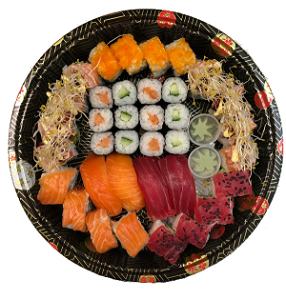Sushi box for two ( 36 st./pcs.)